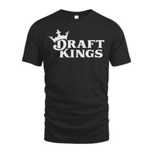 DraftKings Black Graphic Tee